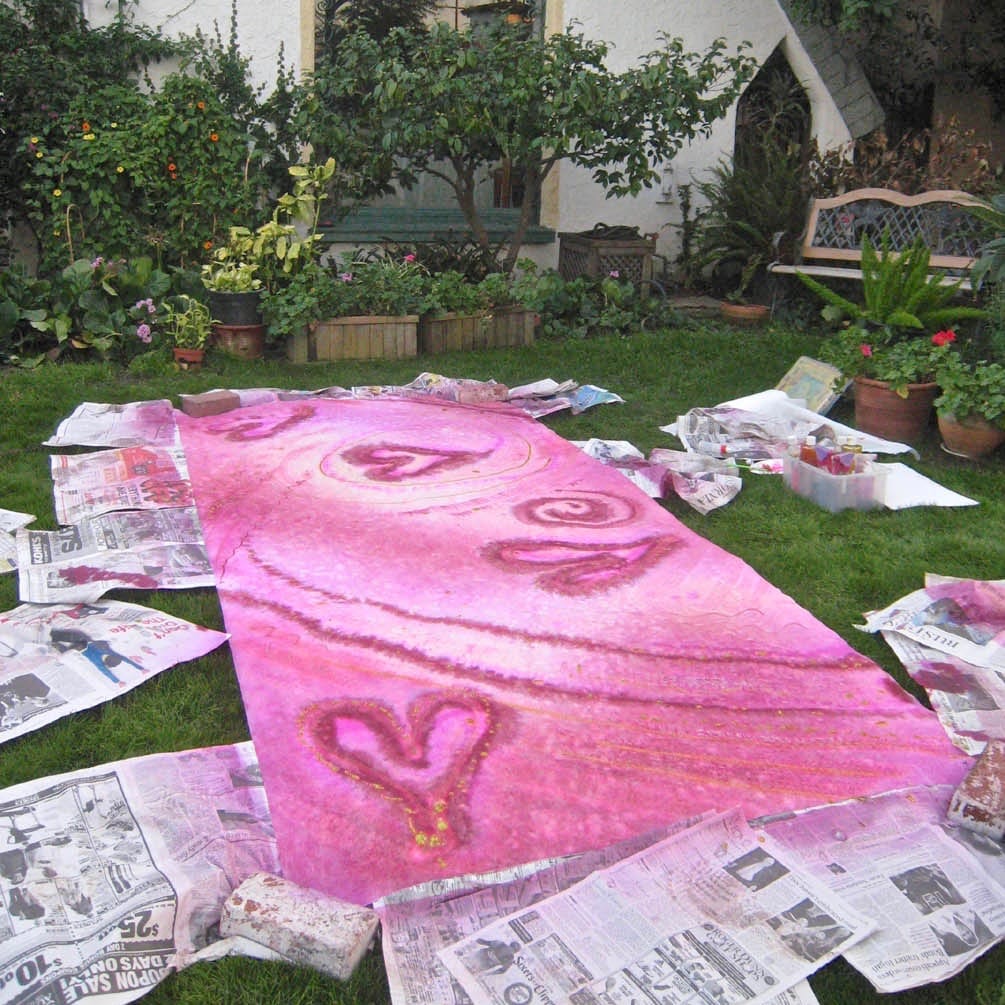 Color Spray Murals - Make Art Outside!