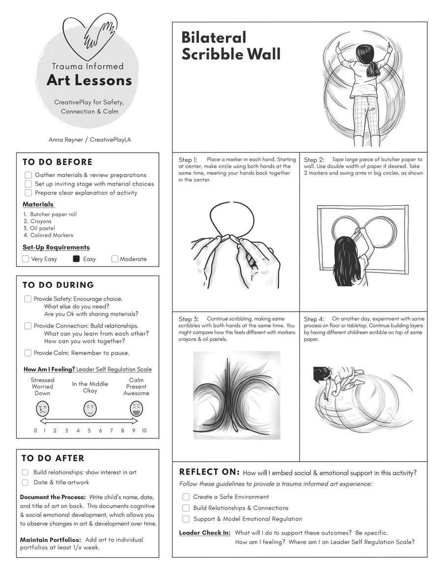 Trauma Informed Art activities